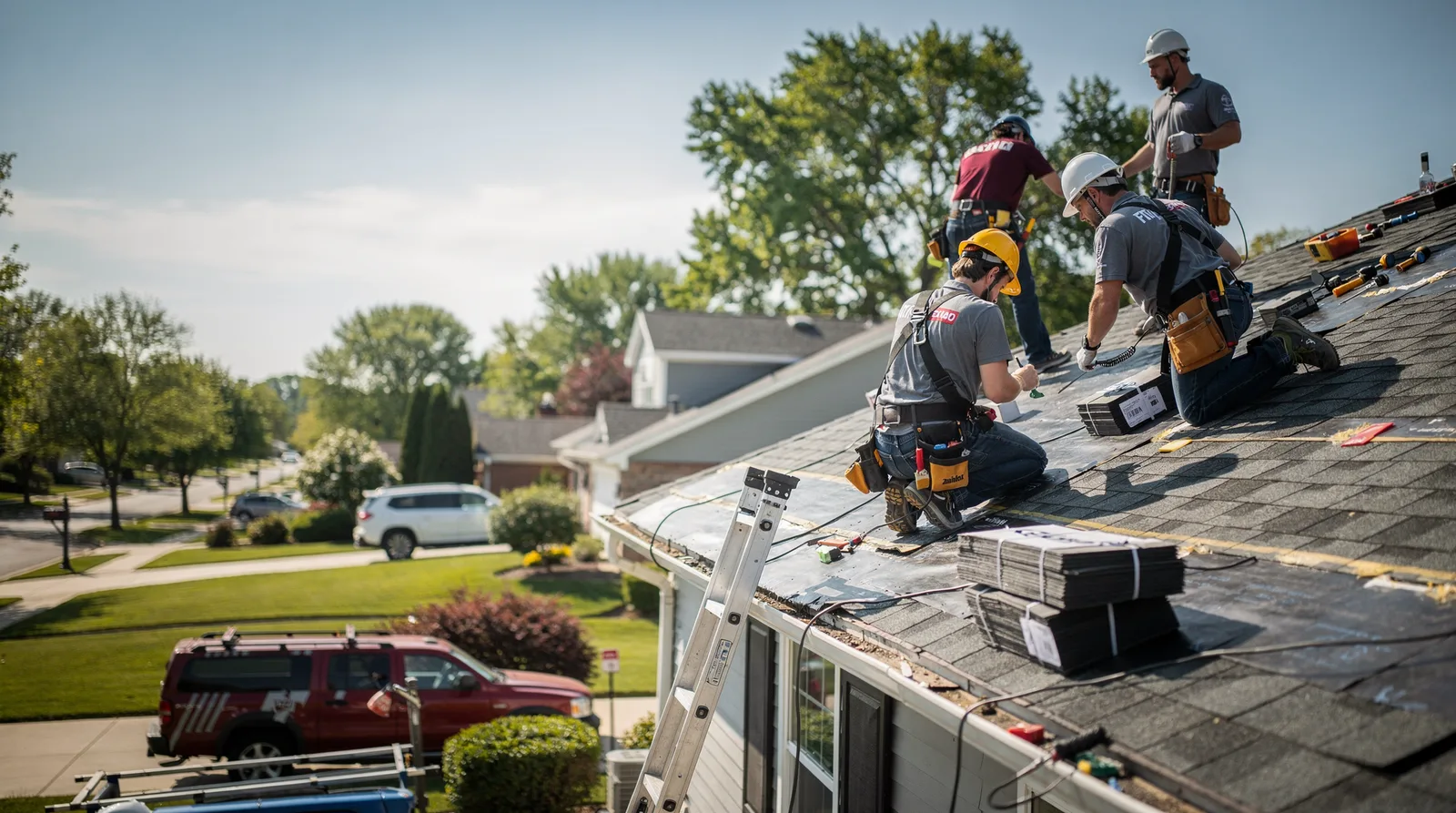 Roof Repair in Deerfield, IL around you
